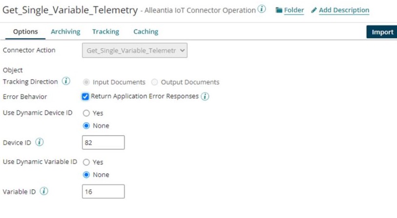 Get Single Variable Telemetry