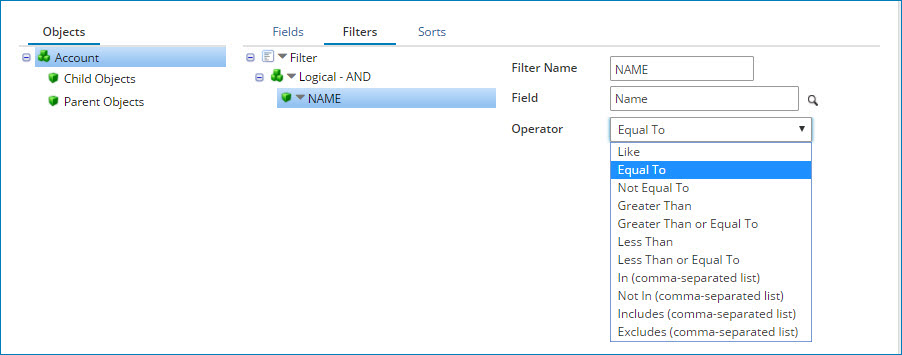 Operation component page.