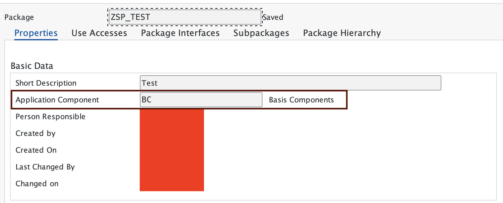 Table Services search example